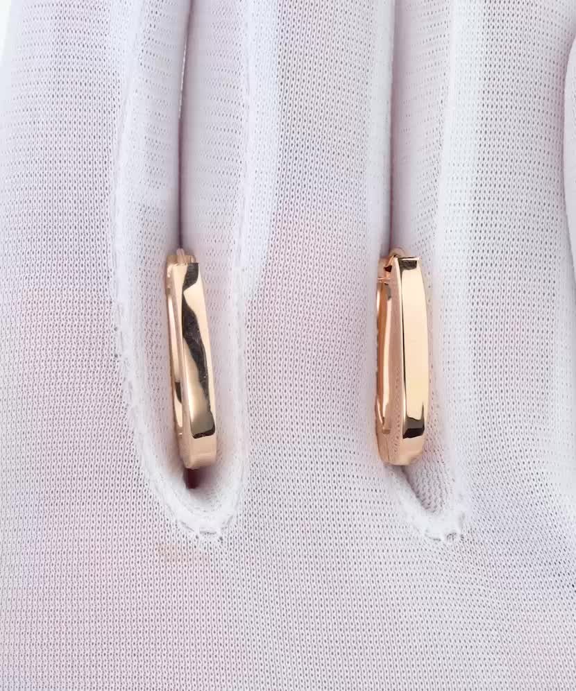 Золотые серьги