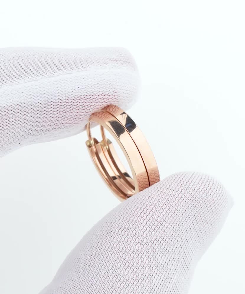 Kuldkõrvarõngad rõngad 20mm