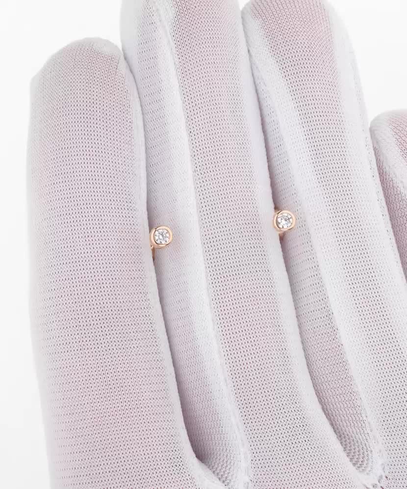 Kuldkõrvarõngad tsirkoonidega