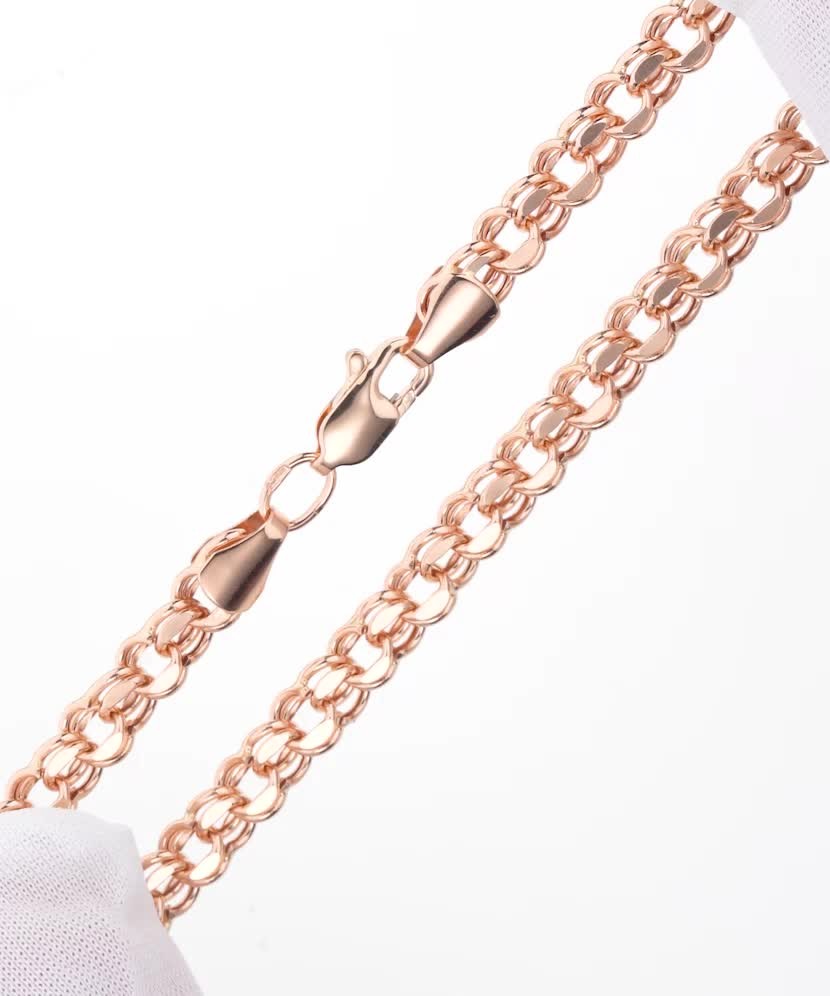 Золотой браслет "Bismark" 5.3мм