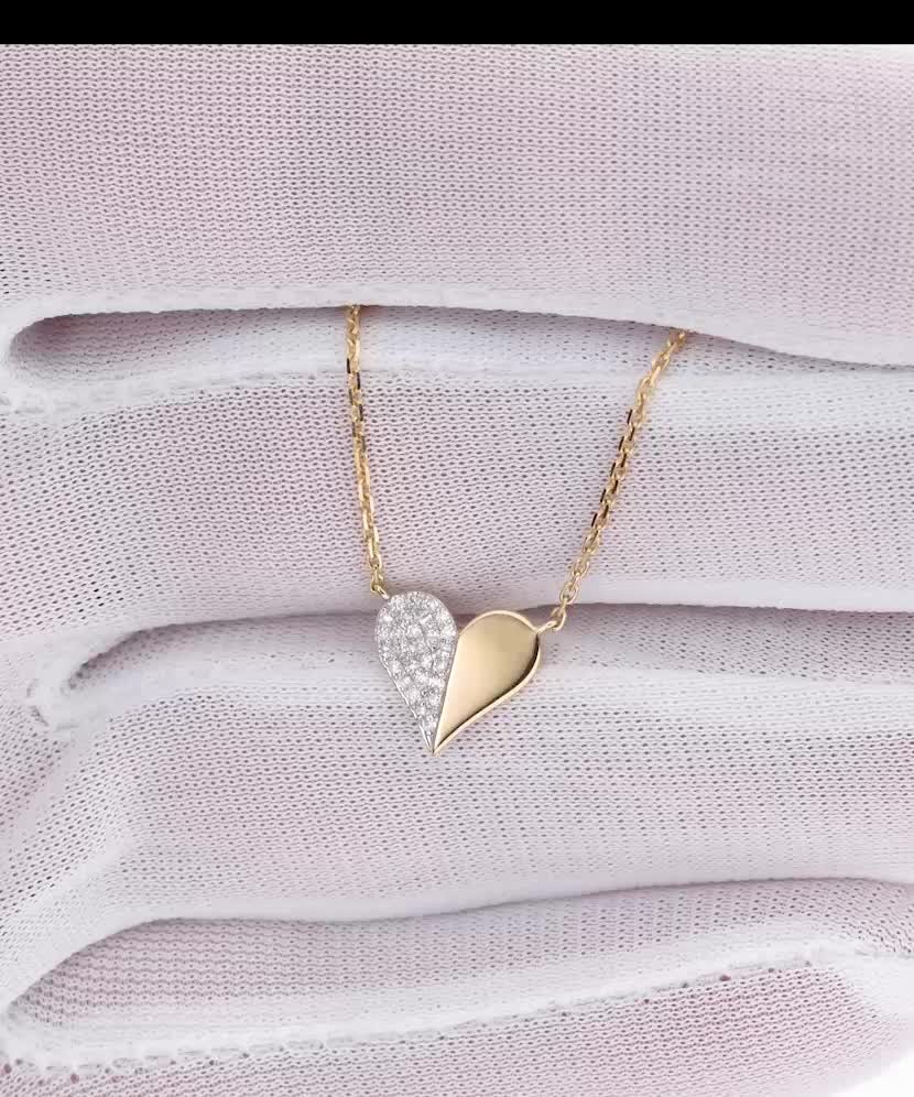 Kollase kulla kett teemantripatsiga