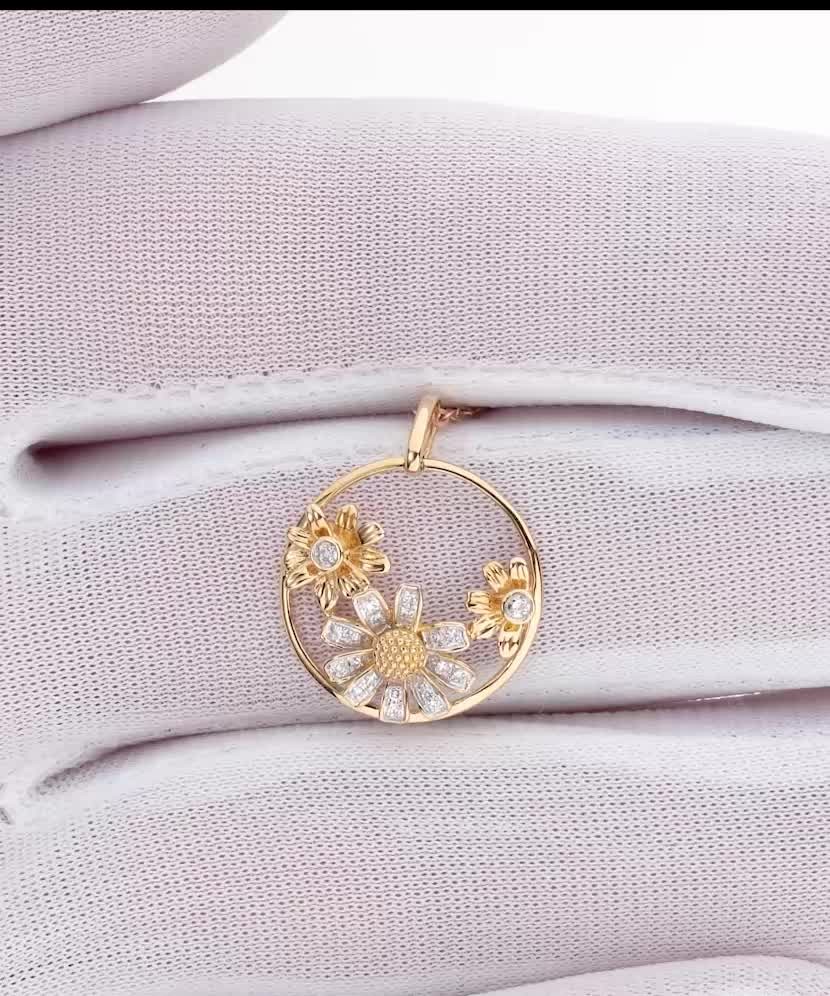 Kollasest Kullast Ripats Teemantidega