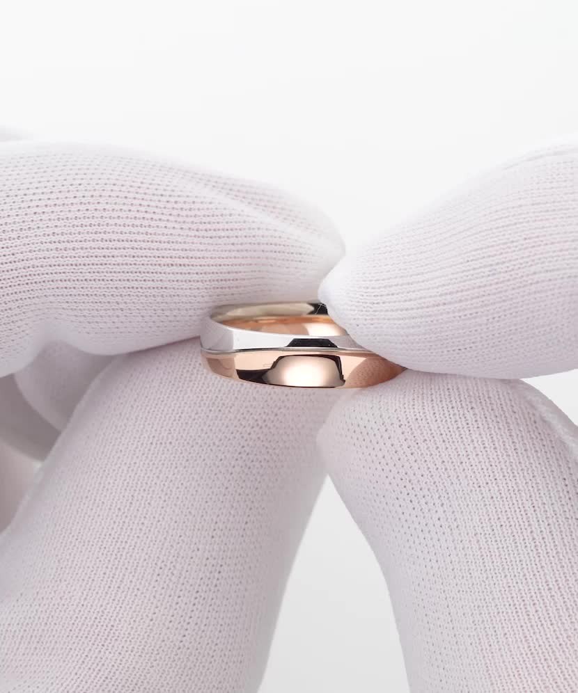 Kullast abielusõrmus 4,5mm mugavusega Goldinga OE216-45K