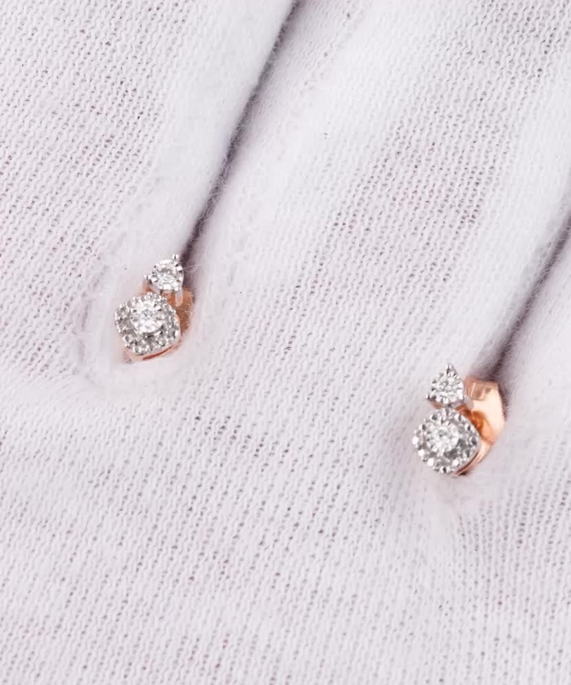 Kuldkõrvarõngad briljantidega - Goldinga