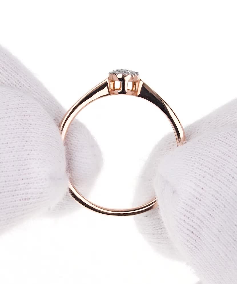 Kuldsõrmus briljantidega - Goldinga