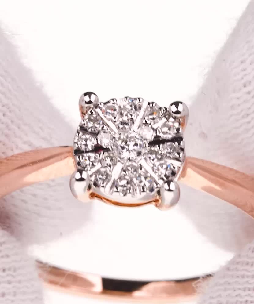 Kuldsõrmus briljantidega