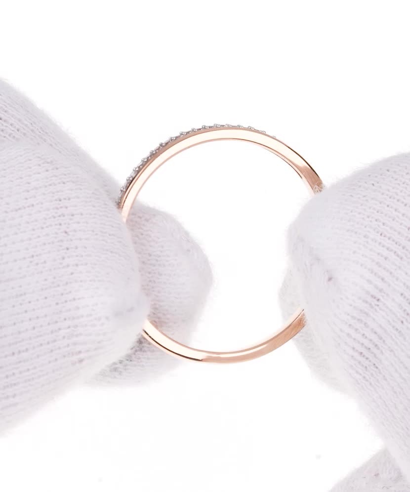 Золотое кольцо с бриллиантами