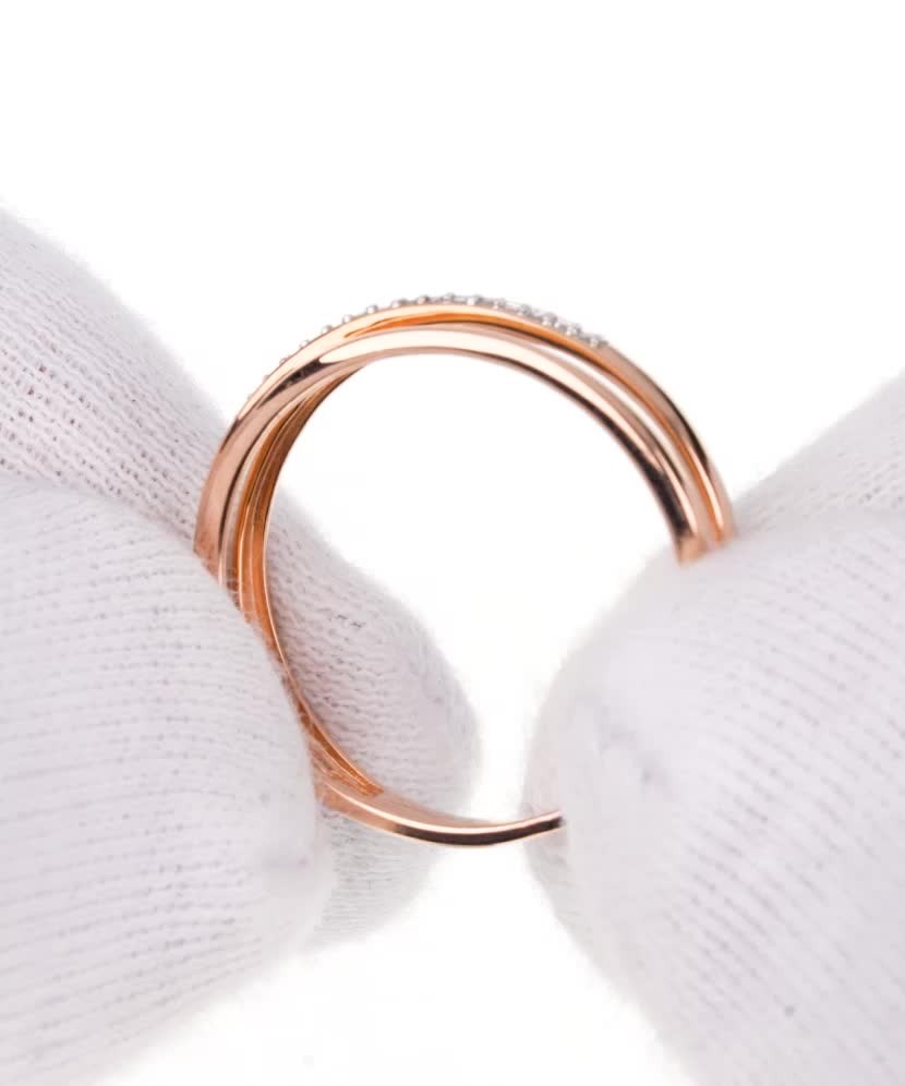 Kuldsõrmus briljantidega - Goldinga