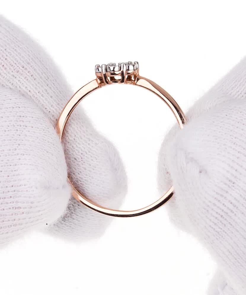 Kuldsõrmus briljantidega - Goldinga