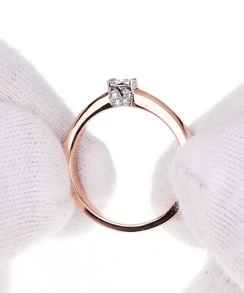 Kuldsõrmus briljantidega - Goldinga