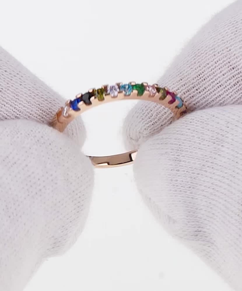 Kuldsõrmus tsirkoonidega - Goldinga