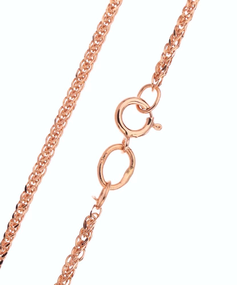 Золотая цепочка "Spiker" 1.7mm