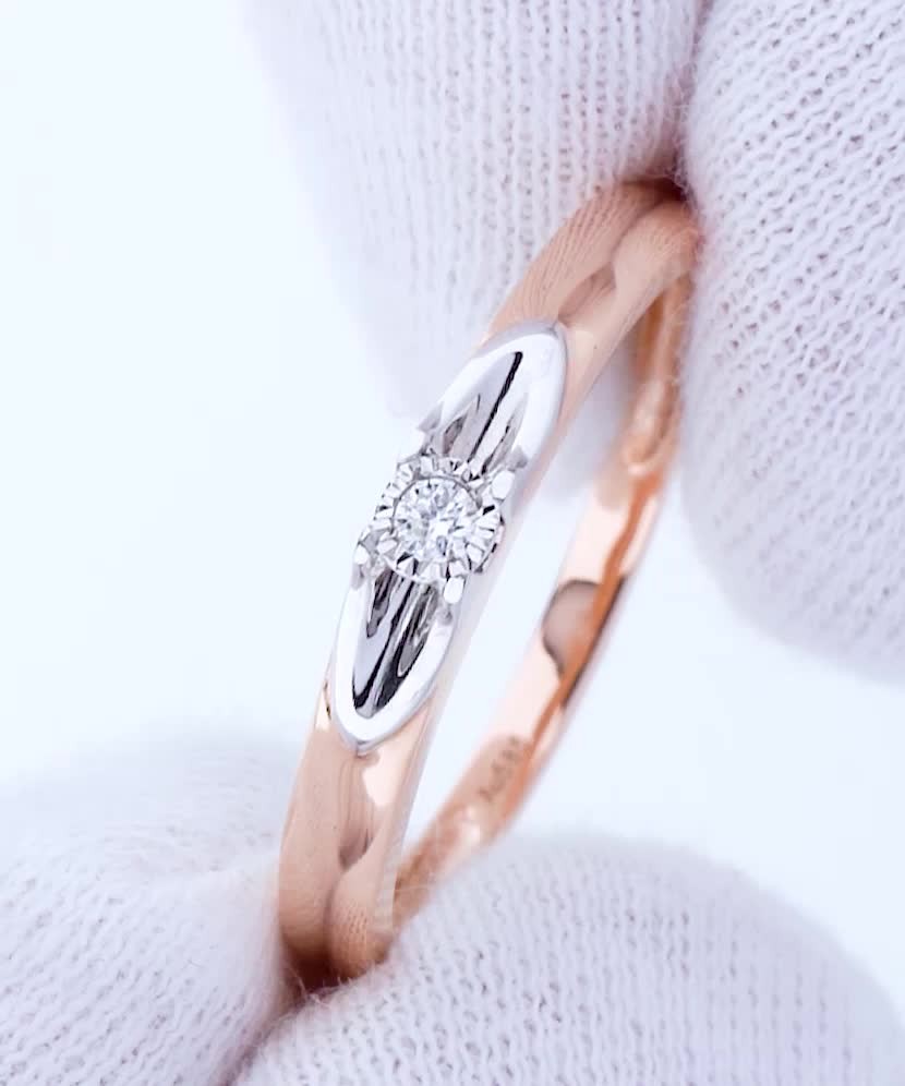 Серьги из золота с бриллиантами