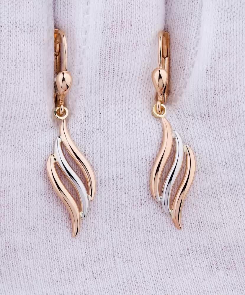 Золотые серьги