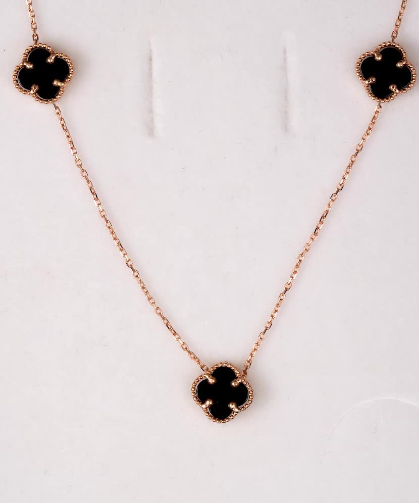 золотая цепочка с подвесками