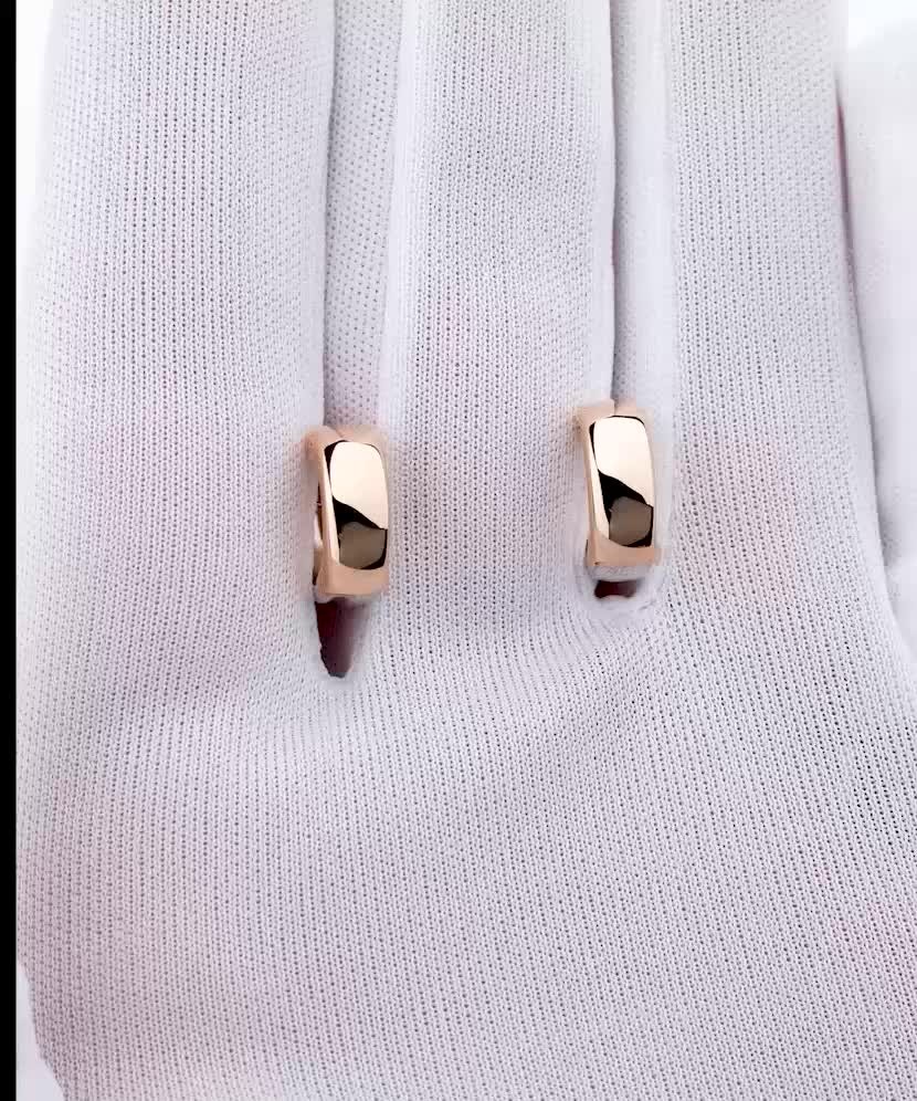 Золотые серьги