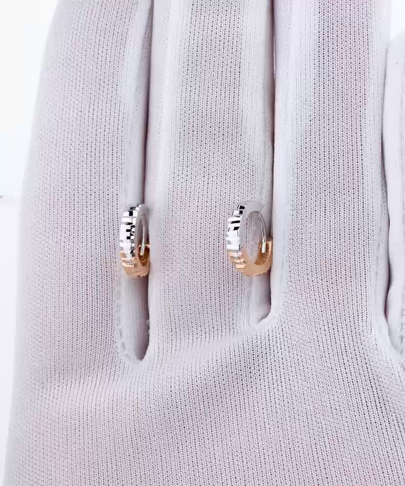 Золотые серьги