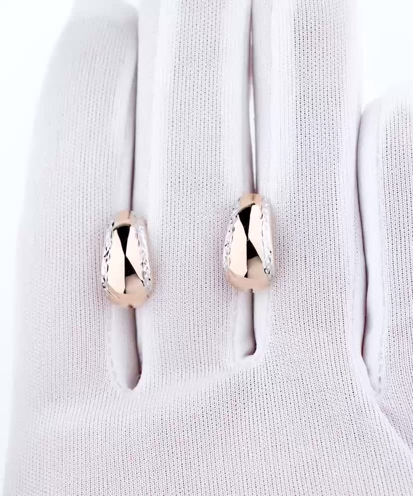 Золотые серьги