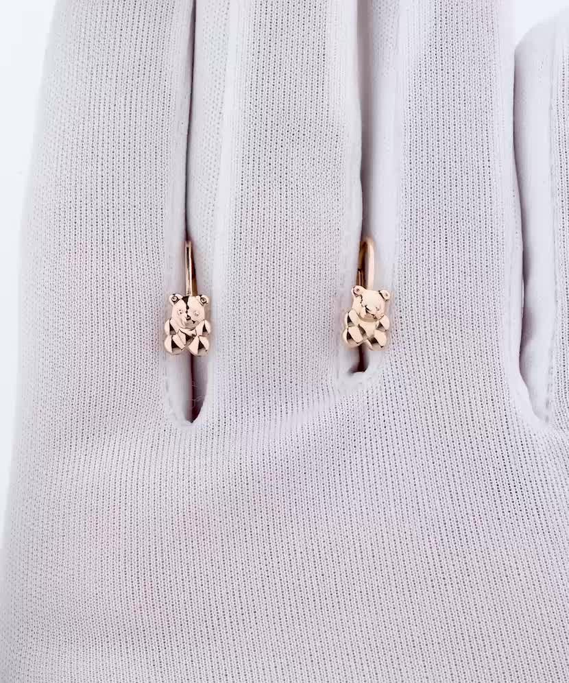 Золотые серьги