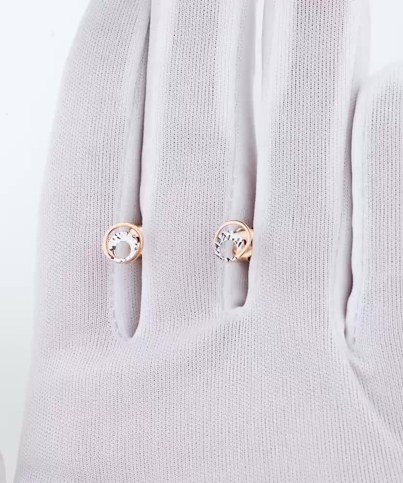 Золотые серьги